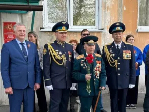 Жители Ачинска встретили юбилей Великой Победы вместе с депутатами городского Совета