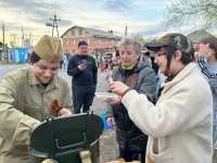Жители Ачинска встретили юбилей Великой Победы вместе с депутатами городского Совета