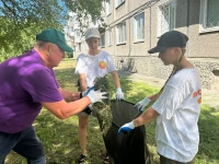 В квартале 7Б праздник «День соседа» прошёл в ретро-стиле